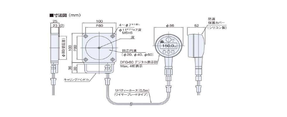 MASADA液壓式手持測(cè)力傳感器
