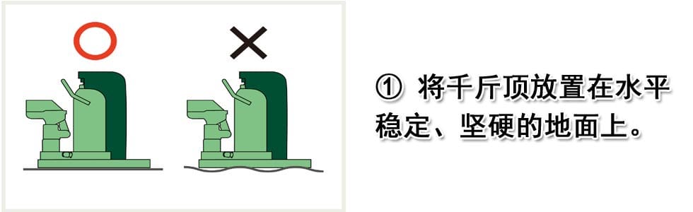 爪式千斤頂?shù)恼_使用方法！